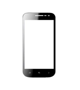 Replacement Front Glass For Zen Ultrafone 504 Black By - Maxbhi.com
