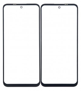 Replacement Front Glass For Motorola Moto G41 Black By - Maxbhi Com