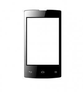 Replacement Front Glass For Earth Apollo A1 Grey By - Maxbhi.com