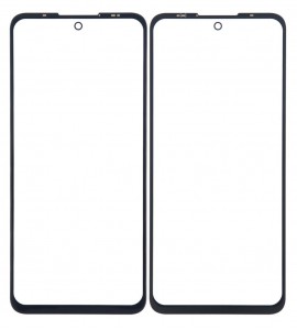 Replacement Front Glass For Motorola Edge 20 Lite Black By - Maxbhi Com