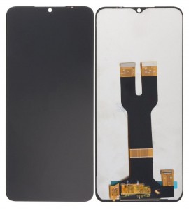 Lcd With Touch Screen For Tmobile Revvl 6 5g Black By - Maxbhi Com