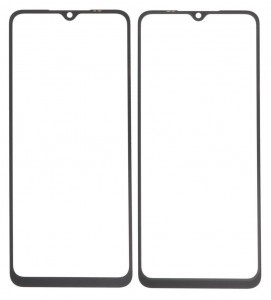 Replacement Front Glass For Xiaomi Poco C40 Black By - Maxbhi Com