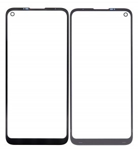 Replacement Front Glass For Motorola Moto G Fast Black By - Maxbhi Com
