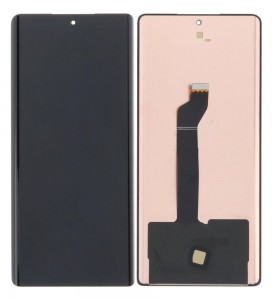 Lcd With Touch Screen For Honor 70 5g Black By - Maxbhi Com