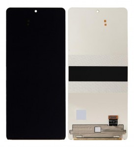 Lcd With Touch Screen For Motorola Razr 2022 Black By - Maxbhi Com