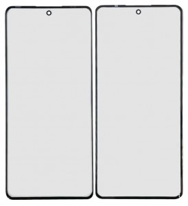 Replacement Front Glass For Infinix Zero 30 4g Black By - Maxbhi Com