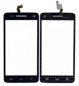 Touch Screen Digitizer For Micromax Canvas 2 Colours Black By - Maxbhi Com