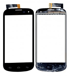 Touch Screen Digitizer For Lava Iris 455 White By - Maxbhi Com