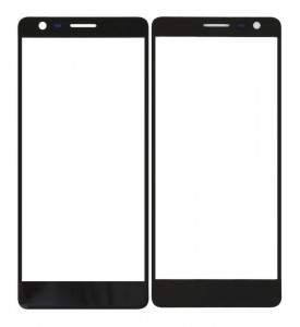 Replacement Front Glass For Nokia 3 1 Nokia 3 2018 Black By - Maxbhi Com
