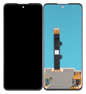 Lcd With Touch Screen For Motorola Edge 20 Lite Black By - Maxbhi Com