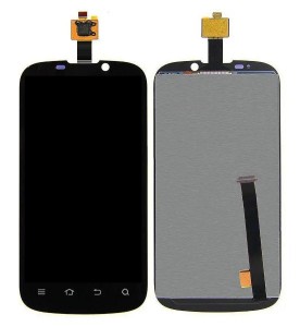 Lcd With Touch Screen For Zte Grand X V970 Black By - Maxbhi Com