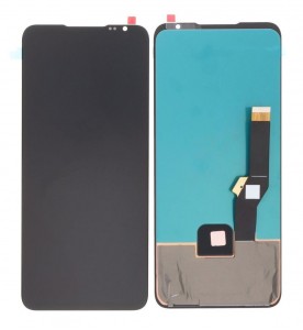 Lcd With Touch Screen For Zte Nubia Red Magic 7 Black By - Maxbhi Com