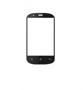 Replacement Front Glass For Lemon P2 Black By - Maxbhi.com