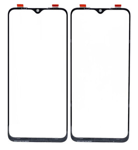 Replacement Front Glass For Tecno Spark 6 Air Black By - Maxbhi Com