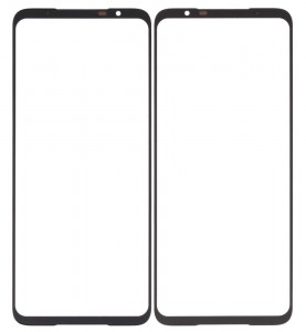 Replacement Front Glass For Asus Rog Phone 5s Pro Black By - Maxbhi Com