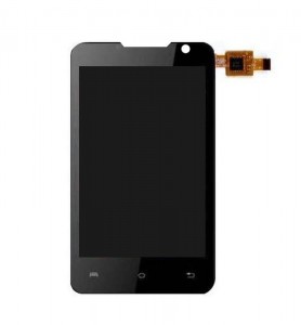 Lcd With Touch Screen For Lava Iris 349i Black By - Maxbhi.com