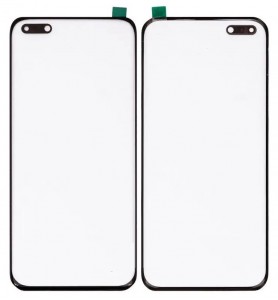Replacement Front Glass For Huawei P40 Pro Plus Black By - Maxbhi Com