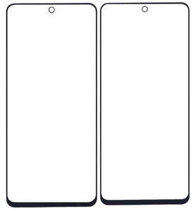 Replacement Front Glass For Tecno Camon 19 Pro Black By - Maxbhi Com