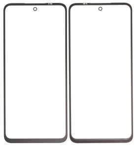 Replacement Front Glass For Motorola Moto G13 Black By - Maxbhi Com