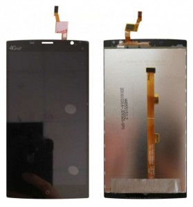 Lcd With Touch Screen For Leagoo Elite 5 White By - Maxbhi Com