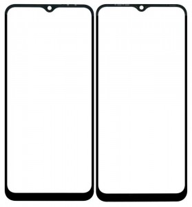 Replacement Front Glass For Vivo Y30 5g Black By - Maxbhi Com