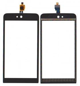 Touch Screen Digitizer For Wiko Rainbow Jam Black By - Maxbhi Com