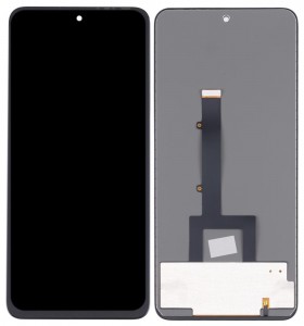 Lcd With Touch Screen For Infinix Zero X Pro Black By - Maxbhi Com