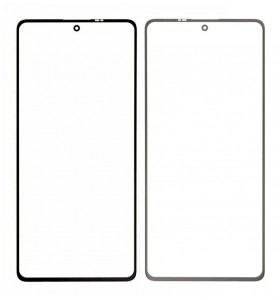 Replacement Front Glass For Xiaomi Redmi 12 5g Black By - Maxbhi Com