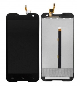 Lcd With Touch Screen For Blackview Bv5000 White By - Maxbhi Com