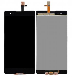 Lcd With Touch Screen For Sony Xperia T2 Ultra Black By - Maxbhi Com