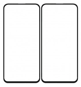 Replacement Front Glass For Vivo V17 Pro Black By - Maxbhi Com