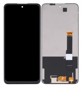 Lcd With Touch Screen For Tcl 20 5g Black By - Maxbhi Com