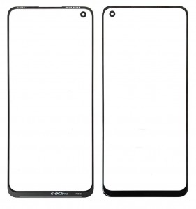 Replacement Front Glass For Realme 11 4g Black By - Maxbhi Com