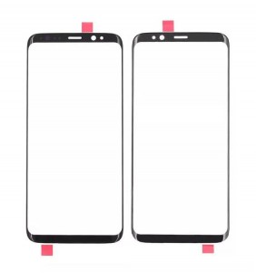 Replacement Front Glass For Samsung Galaxy S8 Black By - Maxbhi Com