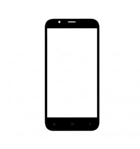 Replacement Front Glass For Karbonn Aura 1gb Ram Black By - Maxbhi.com