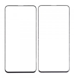 Replacement Front Glass For Oppo Find X Black By - Maxbhi Com