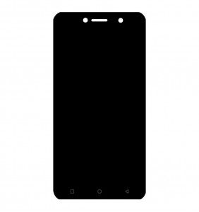 Display for Itel A22 Black (Combo Folder) by Maxbhi.com