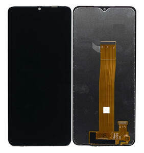 Display for Samsung Galaxy M12 Black (Combo Folder) by Maxbhi.com