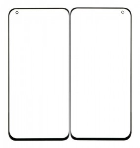Replacement Front Glass For Xiaomi Mi 10 5g Black By - Maxbhi Com