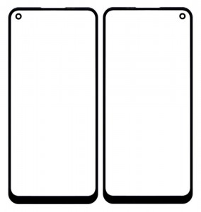 Replacement Front Glass For Oneplus Nord N100 Black By - Maxbhi Com