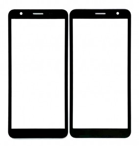 Replacement Front Glass For Blackview Bv6600 Pro Black By - Maxbhi Com