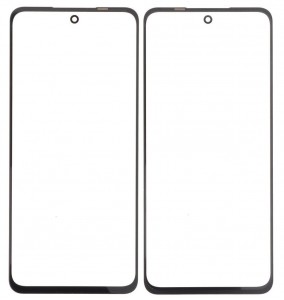 Replacement Front Glass For Realme C55 Black By - Maxbhi Com