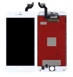 Lcd With Touch Screen For Apple Iphone 6s Plus White By - Maxbhi Com