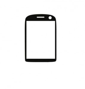 Replacement Front Glass For Huawei U7510 Black By - Maxbhi.com