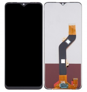 Lcd With Touch Screen For Itel P38 Pro Black By - Maxbhi Com