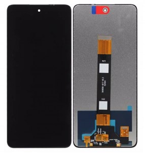 Lcd With Touch Screen For Tcl 50 5g Grey By - Maxbhi Com