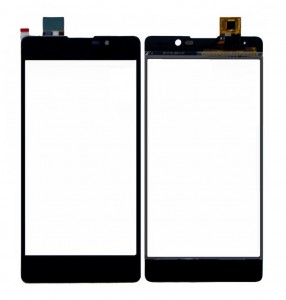 Touch Screen Digitizer For Intex Aqua Power 4g Black By - Maxbhi Com