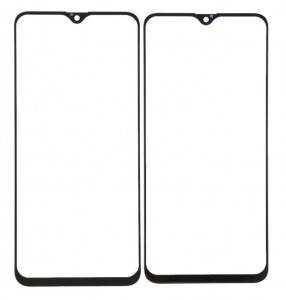 Replacement Front Glass For Oppo F9 Black By - Maxbhi Com