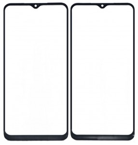 Replacement Front Glass For Samsung Galaxy M33 5g Black By - Maxbhi Com