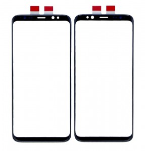 Replacement Front Glass For Samsung Galaxy S8 Edge Black By - Maxbhi Com